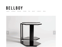 Tablet Screenshot of bellboynewyork.com